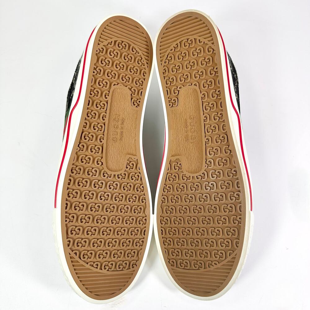 Gucci Denim Tennis 1977 Low Top Sneaker - Men’s 13.5 - Picture 6 of 8